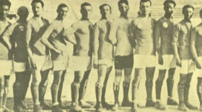la formazione della Lazio 1914-1915