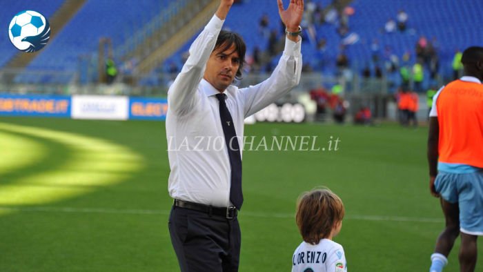 Il tecnico della Lazio Simone Inzaghi