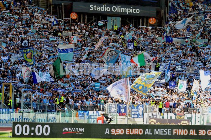 Lazio Juventus, la Curva Nord rimarrà aperta