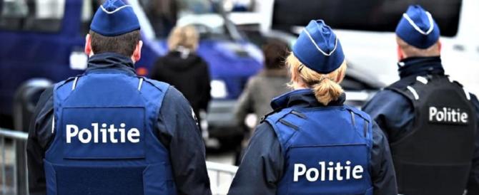 Polizia belga in azione contro atto terroristico