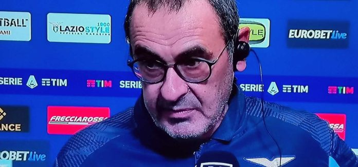 Lazio Milan, Sarri post partita di Copa Italia, preoccupato per la gara di Campionato di Martedì