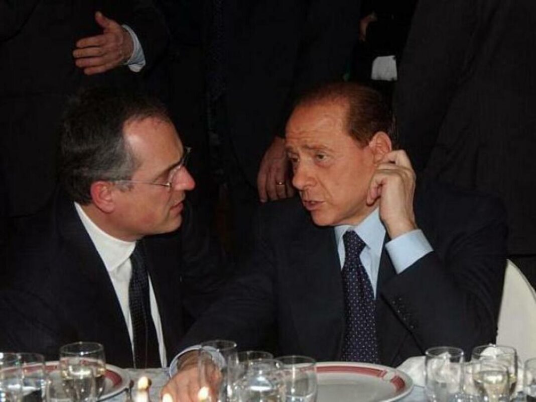 Lotito ricorda Berlusconi al TG1