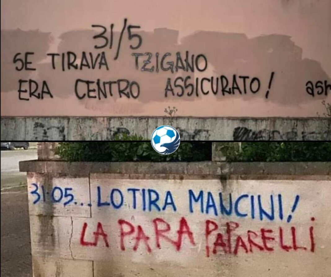 Gabriele Paparelli e il commento sulle scritte apparse dopo la finale di Europa League