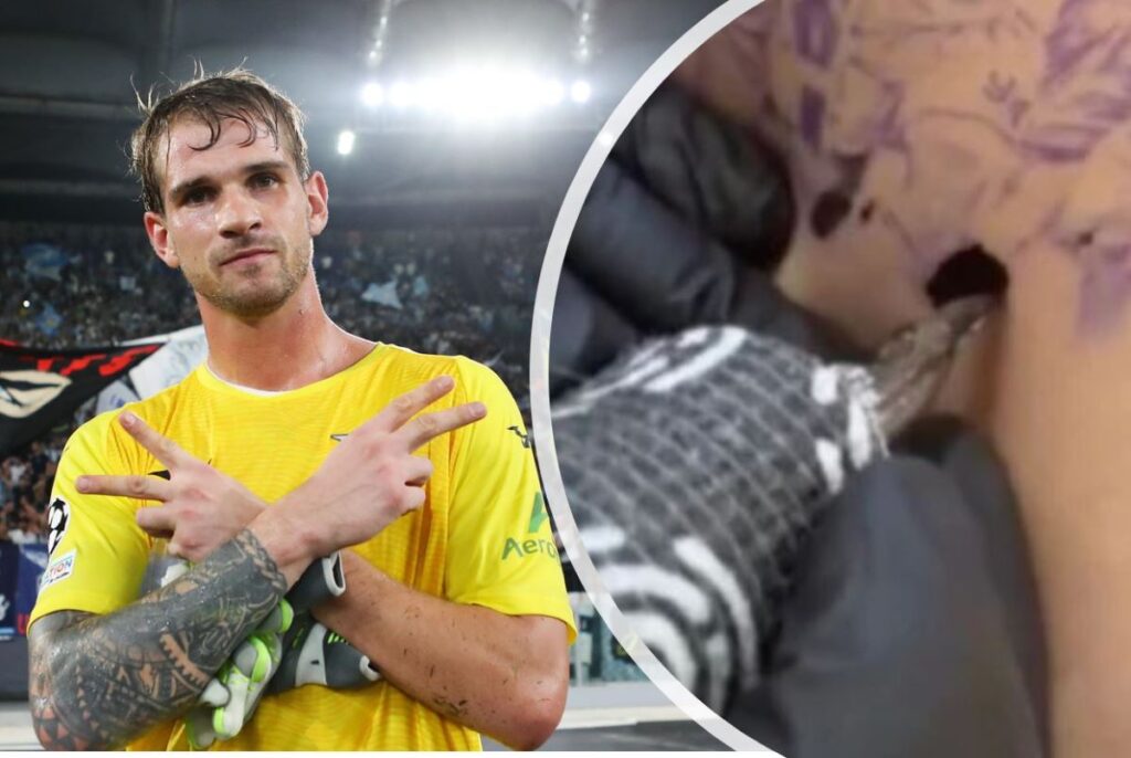 Provedel mania, un tifoso si tatua la sua esultanza dopo il gol all'Atletico Madrid