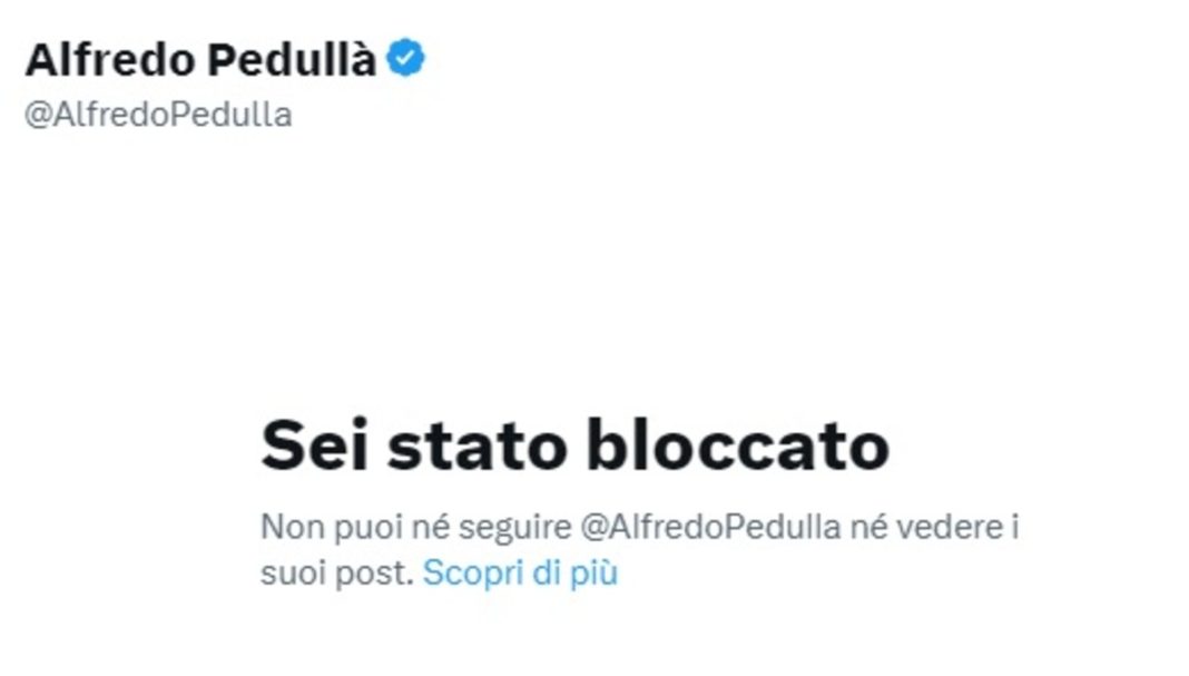 Alfredo Pedullà blocca Laziochannel